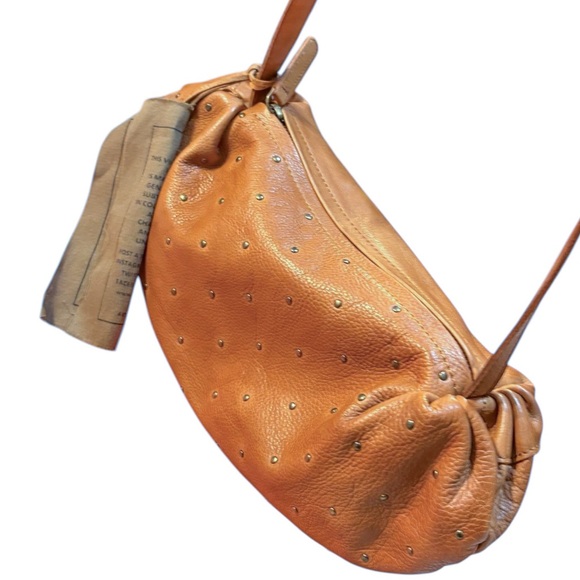 Vilenca Holland Leather Studded Crossbody Bag - Picture 4 of 6